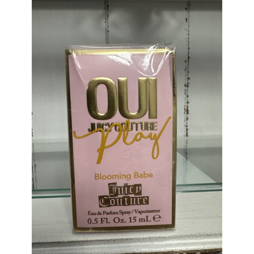 OUI Play Blooming Babe by Juicy Couture EDP .5 oz New Sealed n Cellophane
